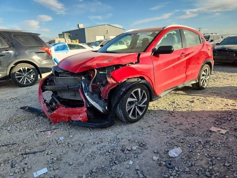 2019 Honda HR-V, VIN 3CZRU6H17KG700666. Фото 1 з 6 з аукціону Copart. Каталог авто зі США OpenDataCar.