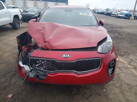 2017 Kia Sportage, VIN KNDPMCAC2H7201737. Фото 5 из 6 с аукциона Copart. Каталог авто из США OpenDataCar.