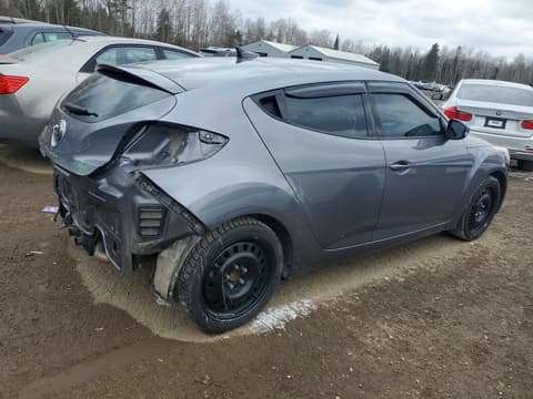 2014 Hyundai Veloster, VIN KMHTC6AD2EU197127. Фото 3 з 6 з аукціону Copart. Каталог авто зі США OpenDataCar.