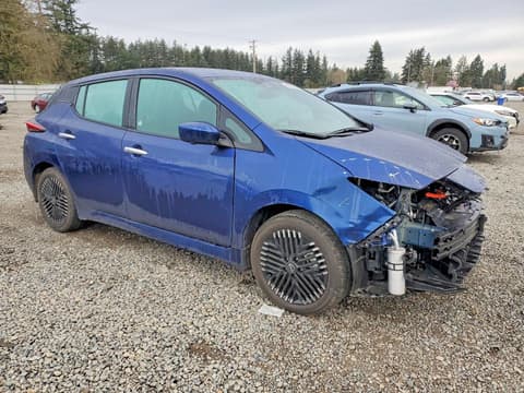 2025 Nissan Leaf, VIN 1N4CZ1CV2SC564918. Фото 4 з 6 з аукціону Copart. Каталог авто зі США OpenDataCar.