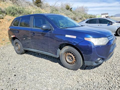2014 Mitsubishi Outlander, VIN JA4AD2A34EZ006717. Фото 4 з 6 з аукціону Copart. Каталог авто зі США OpenDataCar.