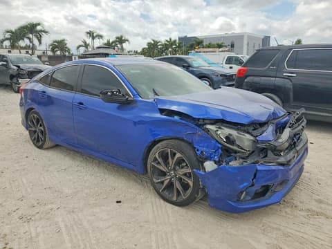 2020 Honda Civic, VIN 2HGFC2F89LH548865. Фото 4 из 6 с аукциона Copart. Каталог авто из США OpenDataCar.