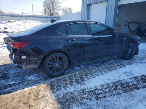 2018 Acura TLX, VIN 19UUB3F86JA800566. Фото 3 з 6 з аукціону Copart. Каталог авто зі США OpenDataCar.