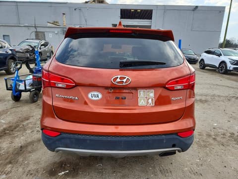 2014 Hyundai Santa Fe, VIN 5XYZU3LB9EG224699. Фото 6 з 6 з аукціону Copart. Каталог авто зі США OpenDataCar.