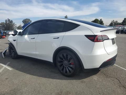 2023 Tesla Model Y, VIN 7SAYGDEF8PF883170. Фото 2 из 6 с аукциона Copart. Каталог авто из США OpenDataCar.