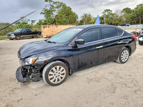 2017 Nissan Sentra, VIN 3N1AB7APXHY369343. Фото 1 з 6 з аукціону Copart. Каталог авто зі США OpenDataCar.