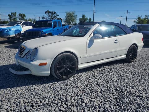 2003 Mercedes-benz CLK-Class, VIN WDBLK70GX3T129734. Фото 1 з 6 з аукціону Copart. Каталог авто зі США OpenDataCar.