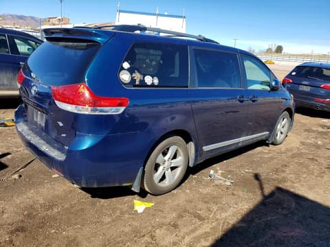 2012 Toyota Sienna, VIN 5TDKK3DC1CS193009. Фото 3 з 6 з аукціону Copart. Каталог авто зі США OpenDataCar.