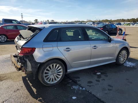 2016 Audi A3 e-tron, VIN WAUUPBFF9GA099763. Фото 3 из 6 с аукциона Copart. Каталог авто из США OpenDataCar.