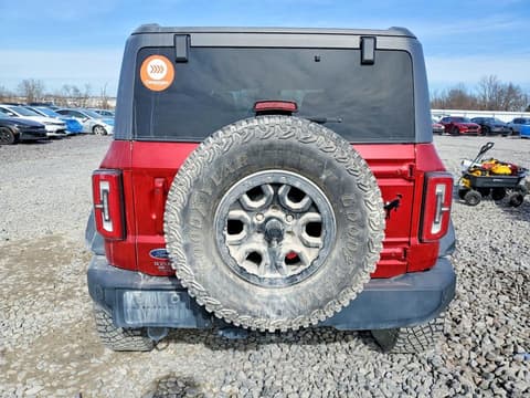 2021 Ford Bronco, VIN 1FMEE5DP7MLA63883. Фото 6 з 6 з аукціону Copart. Каталог авто зі США OpenDataCar.