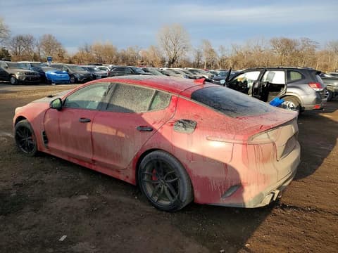 2018 Kia Stinger, VIN KNAE55LC2J6025553. Photo 2 of 6 from Copart auction. OpenDataCar US salvage catalog.