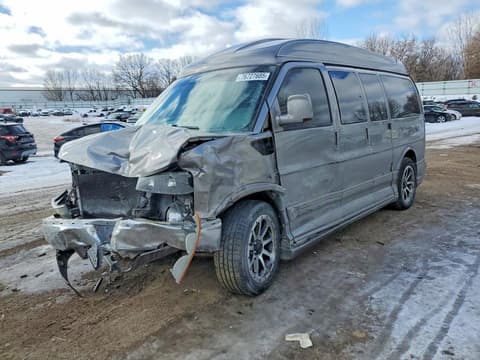 2008 Chevrolet Express 1500, VIN 1GBFG154581116084. Фото 1 з 6 з аукціону Copart. Каталог авто зі США OpenDataCar.