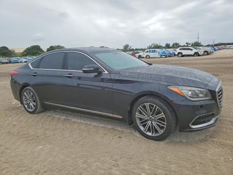 2018 Genesis G80, VIN KMHGN4JE2JU249441. Фото 4 з 6 з аукціону Copart. Каталог авто зі США OpenDataCar.