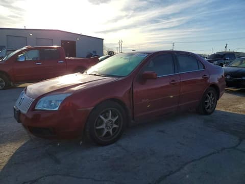 2008 Mercury Milan, VIN 3MEHM08Z48R604235. Photo 1 of 6 from Copart auction. OpenDataCar US salvage catalog.