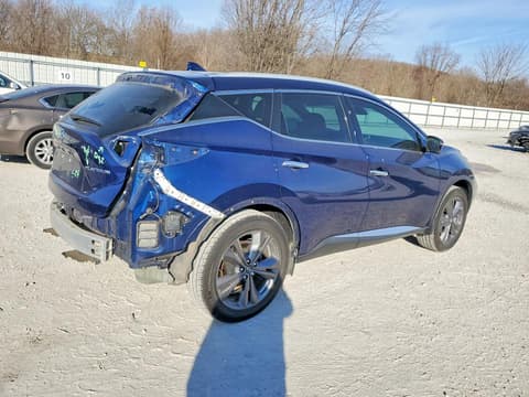 2020 Nissan Murano, VIN 5N1AZ2DJXLN161595. Фото 3 з 6 з аукціону Copart. Каталог авто зі США OpenDataCar.