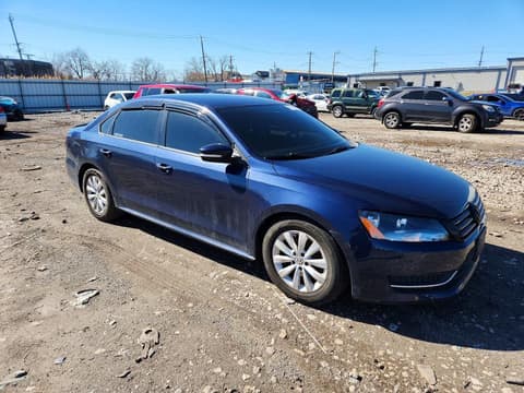 2013 Volkswagen Passat, VIN 1VWAH7A3XDC056379. Фото 4 з 6 з аукціону Copart. Каталог авто зі США OpenDataCar.