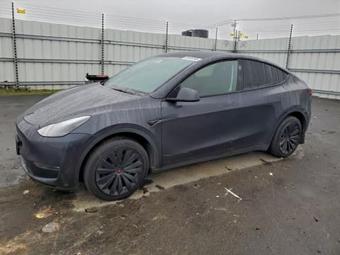 2024 Tesla Model Y, VIN 7SAYGDEE5RF070427. Фото 1 из 6 с аукциона Copart. Каталог авто из США OpenDataCar.