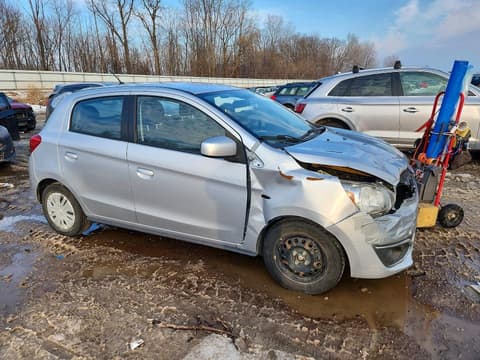 2019 Mitsubishi Mirage, VIN ML32A3HJ5KH002600. Photo 4 of 6 from Copart auction. OpenDataCar US salvage catalog.