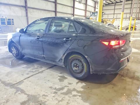 2021 Kia Rio, VIN 3KPA24AD2ME378356. Photo 2 of 6 from Copart auction. OpenDataCar US salvage catalog.
