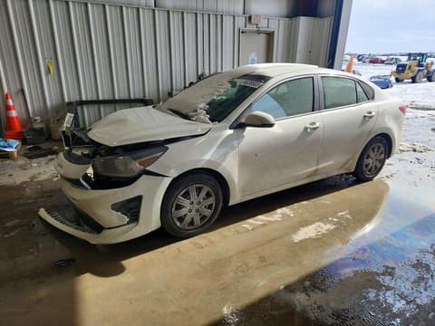 2022 Kia Rio, VIN 3KPA24AD3NE496451. Фото 1 з 6 з аукціону Copart. Каталог авто зі США OpenDataCar.