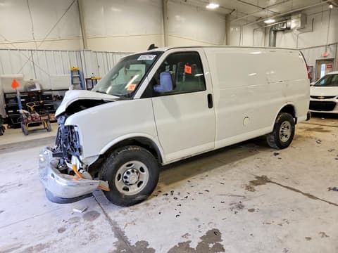 2021 Chevrolet Express 2500, VIN 1GCWGAF78M1306461. Фото 1 з 6 з аукціону Copart. Каталог авто зі США OpenDataCar.