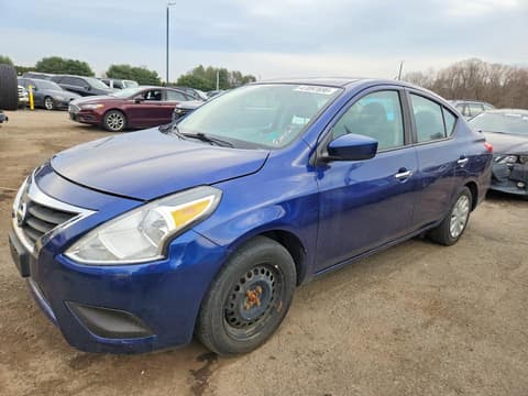 2019 Nissan Versa, VIN 3N1CN7AP0KL874957. Фото 1 з 6 з аукціону Copart. Каталог авто зі США OpenDataCar.