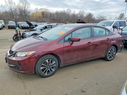 2015 Honda Civic, VIN 19XFB2F80FE235964. Фото 1 з 6 з аукціону Copart. Каталог авто зі США OpenDataCar.