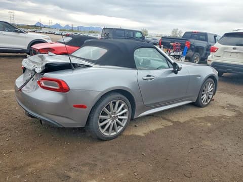 2017 Fiat 124 Spider, VIN JC1NFAEK6H0103386. Photo 3 of 6 from Copart auction. OpenDataCar US salvage catalog.