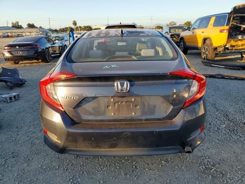 2018 Honda Civic, VIN 2HGFC2F70JH511322. Фото 6 з 6 з аукціону Copart. Каталог авто зі США OpenDataCar.