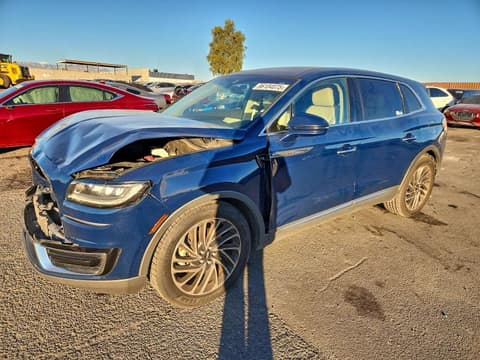 2019 Lincoln Nautilus, VIN 2LMPJ6L90KBL21420. Фото 1 з 6 з аукціону Copart. Каталог авто зі США OpenDataCar.