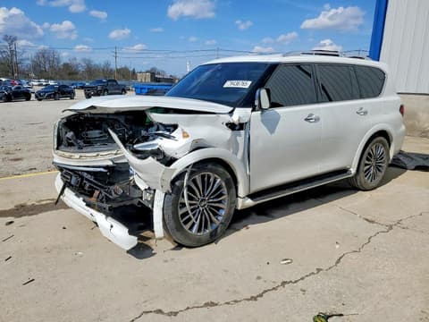 2021 Infiniti QX80, VIN JN8AZ2BE6M9267986. Фото 1 з 6 з аукціону Copart. Каталог авто зі США OpenDataCar.