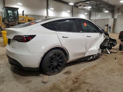 2021 Tesla Model Y, VIN 5YJYGAEE5MF285844. Фото 3 з 6 з аукціону Copart. Каталог авто зі США OpenDataCar.