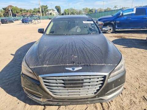2018 Genesis G80, VIN KMHGN4JE9JU269881. Photo 5 of 6 from Copart auction. OpenDataCar US salvage catalog.