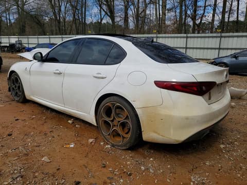 2022 Alfa romeo Giulia, VIN ZARFAMBNXN7666262. Photo 2 of 6 from Copart auction. OpenDataCar US salvage catalog.