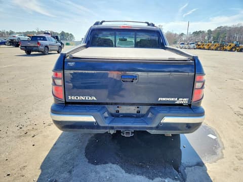 2009 Honda Ridgeline, VIN 2HJYK16529H502194. Фото 6 з 6 з аукціону Copart. Каталог авто зі США OpenDataCar.