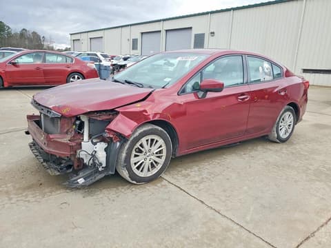 2017 Subaru Impreza, VIN 4S3GKAB6XH3617688. Фото 1 з 6 з аукціону Copart. Каталог авто зі США OpenDataCar.