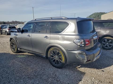 2017 Nissan Armada, VIN JN8AY2NE8H9703273. Фото 2 з 6 з аукціону Copart. Каталог авто зі США OpenDataCar.
