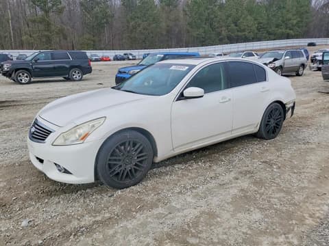 2012 Infiniti G37, VIN JN1CV6APXCM627219. Photo 1 of 6 from Copart auction. OpenDataCar US salvage catalog.