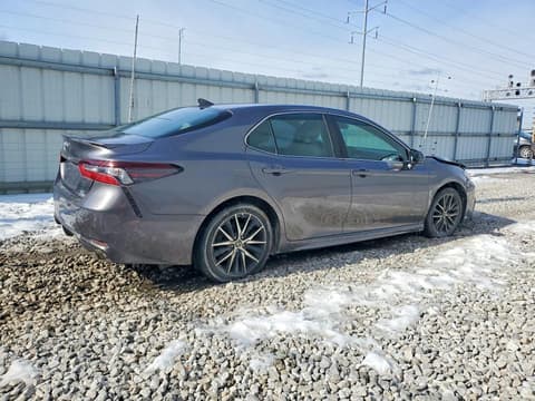 2022 Toyota Camry, VIN 4T1G11BK3NU058082. Фото 3 з 6 з аукціону Copart. Каталог авто зі США OpenDataCar.