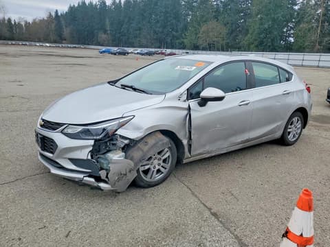 2017 Chevrolet Cruze, VIN 3G1BE6SM8HS567390. Фото 1 з 6 з аукціону Copart. Каталог авто зі США OpenDataCar.