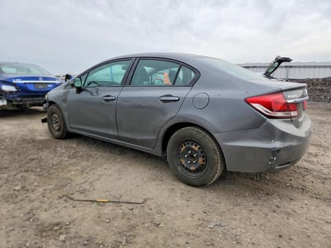 2013 Honda Civic, VIN 2HGFB2F52DH500666. Фото 2 з 6 з аукціону Copart. Каталог авто зі США OpenDataCar.