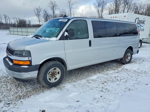 2019 Chevrolet Express 3500, VIN 1GAZGPFG5K1356854. Фото 1 з 6 з аукціону Copart. Каталог авто зі США OpenDataCar.