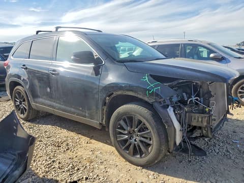 2019 Toyota Highlander, VIN 5TDKZRFH9KS570448. Фото 4 з 6 з аукціону Copart. Каталог авто зі США OpenDataCar.
