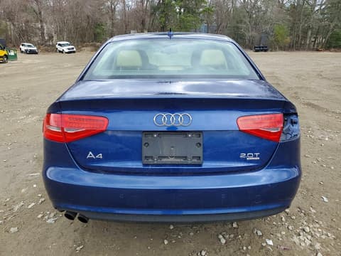 2013 Audi A4, VIN WAUKFAFL7DN038393. Фото 6 з 6 з аукціону Copart. Каталог авто зі США OpenDataCar.