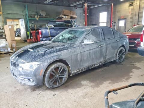 2018 Bmw 3 Series, VIN WBA8D9C58JA614709. Фото 1 з 6 з аукціону Copart. Каталог авто зі США OpenDataCar.