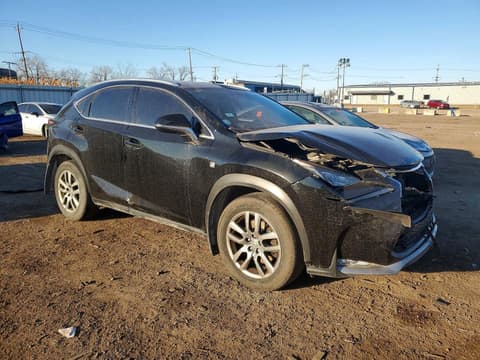 2017 Lexus NX, VIN JTJBARBZXH2096660. Zdjęcie 4 z 6 z aukcji Copart. Katalog aut z USA OpenDataCar.