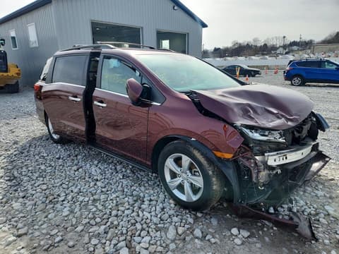 2018 Honda Odyssey, VIN 5FNRL6H71JB103837. Фото 4 з 6 з аукціону Copart. Каталог авто зі США OpenDataCar.