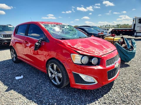 2013 Chevrolet Sonic, VIN 1G1JH6SB8D4183976. Zdjęcie 4 z 6 z aukcji Copart. Katalog aut z USA OpenDataCar.