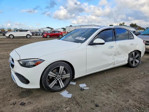 2022 Mercedes-benz C-Class, VIN W1KAF4GB4NR010024. Фото 1 з 6 з аукціону Copart. Каталог авто зі США OpenDataCar.