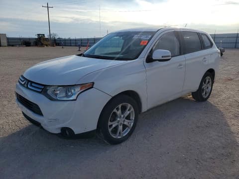 2014 Mitsubishi Outlander, VIN JA4AZ3A37EZ014687. Фото 1 з 6 з аукціону Copart. Каталог авто зі США OpenDataCar.